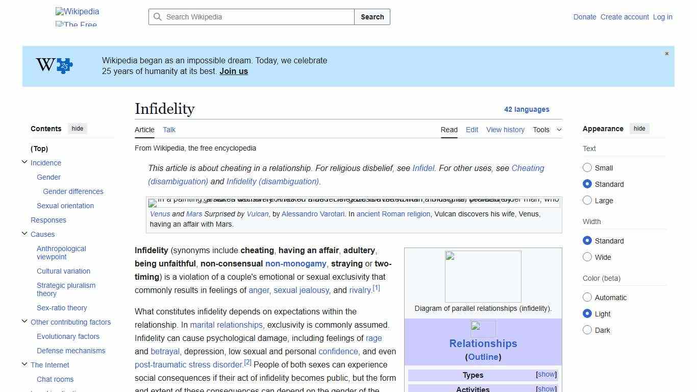 Infidelity - Wikipedia